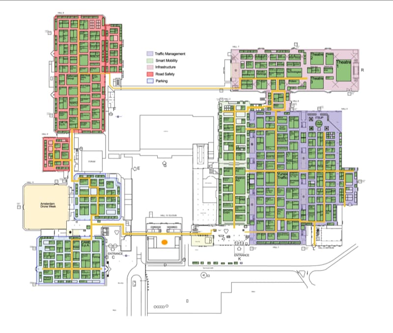 Intertraffic 2024 Map